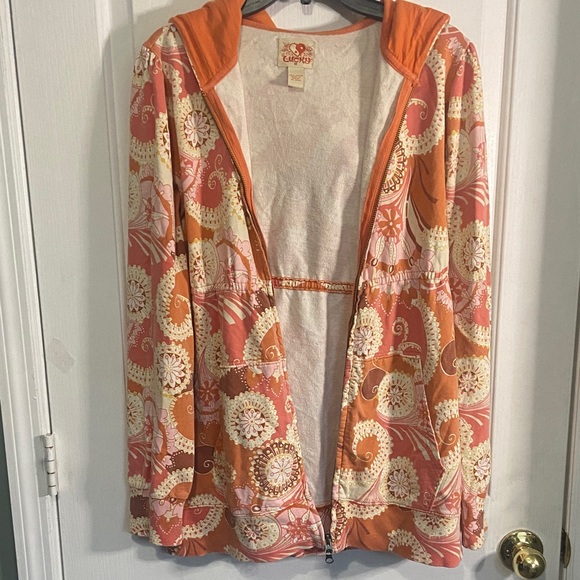 Lucky Brand Tops - Vintage Lucky Brand Hooded Sweatshirt